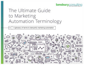 Cover of Guide: The Ultimate Guide to Marketing Automation Terminology
